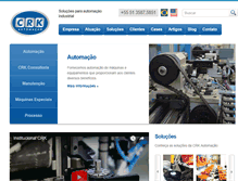 Tablet Screenshot of crkautomacao.com.br